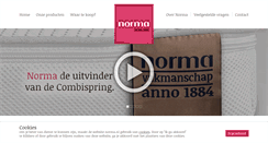 Desktop Screenshot of norma.nl